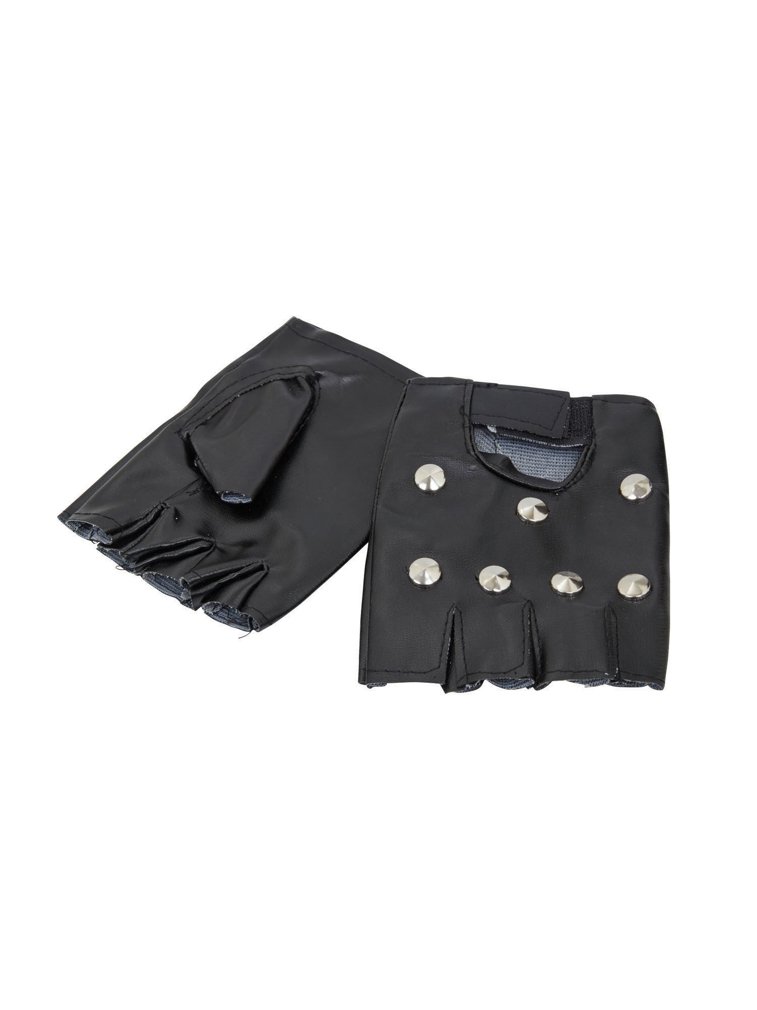 Studded Punk Gloves