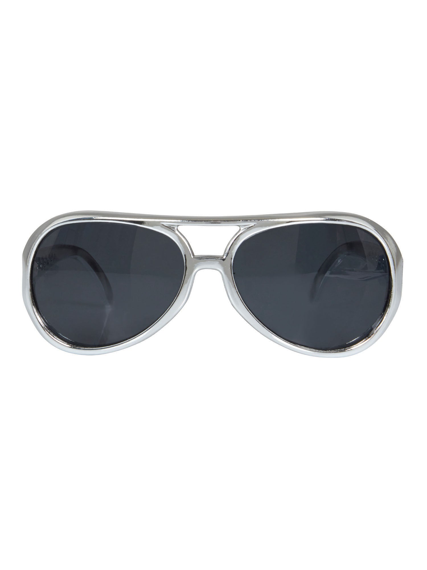 Glasses, Silver, Forum, Accessories, One Size, Front