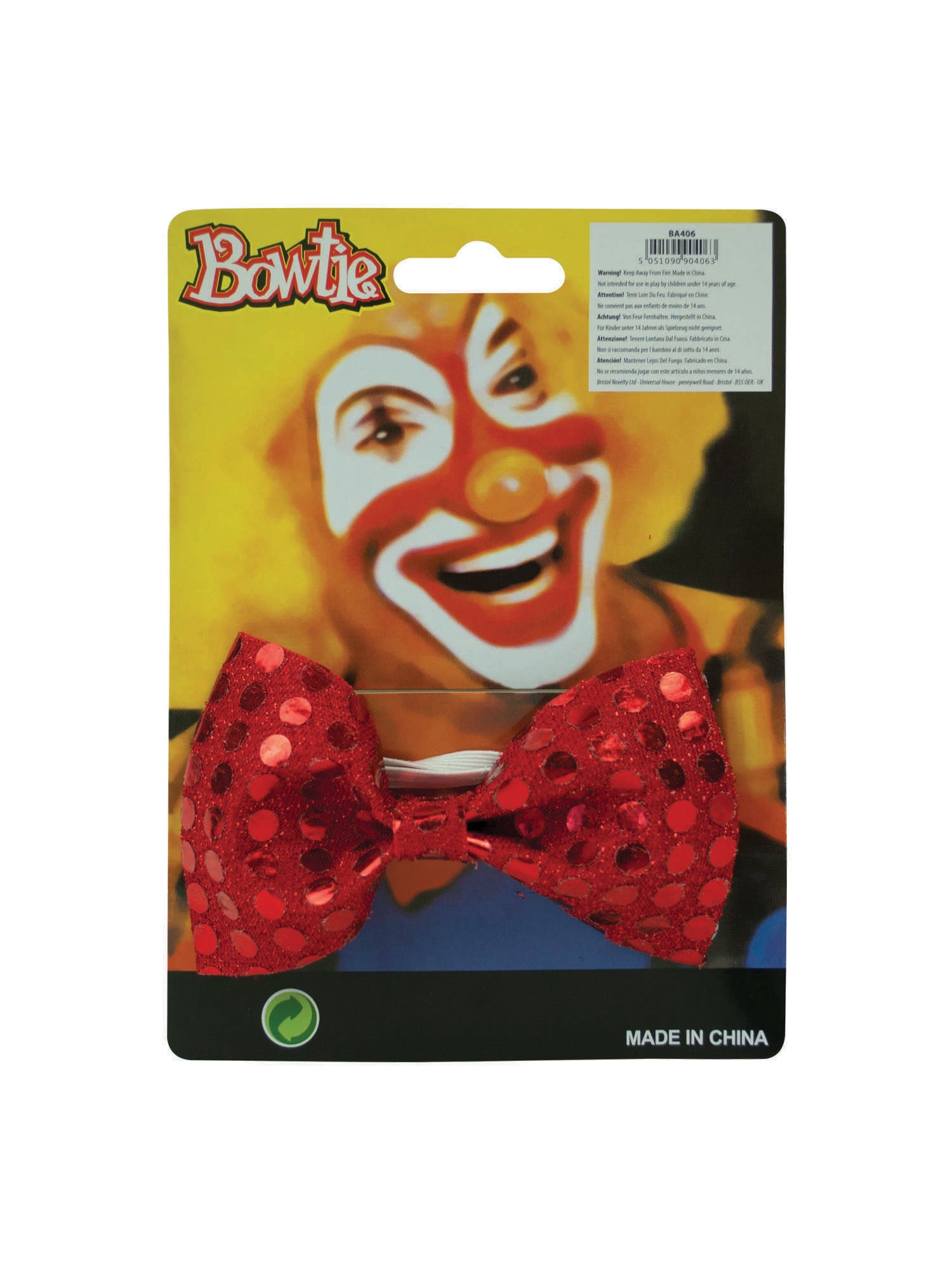 Red Sequin Bow Tie
