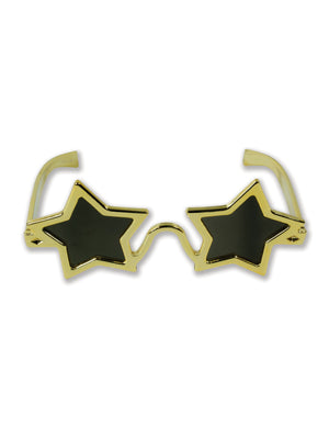 Glasses, Gold, Forum, Accessories, One Size, Front