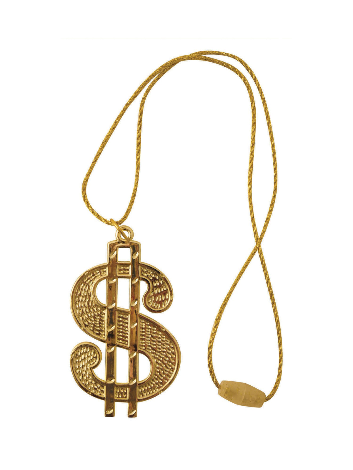 Dollar Medallion With Gold String Cord