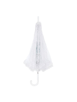 Parasol, White, Forum, Accessories, One Size, Front
