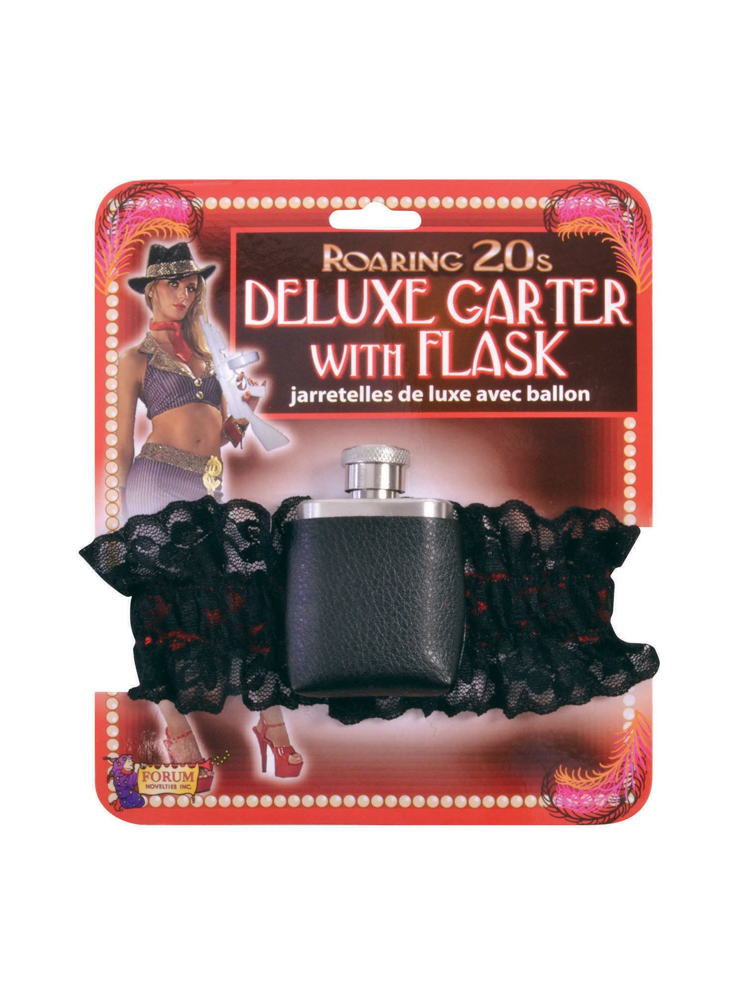 Garter With Hip Flask