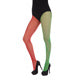 Green & Red Fishnet Tights