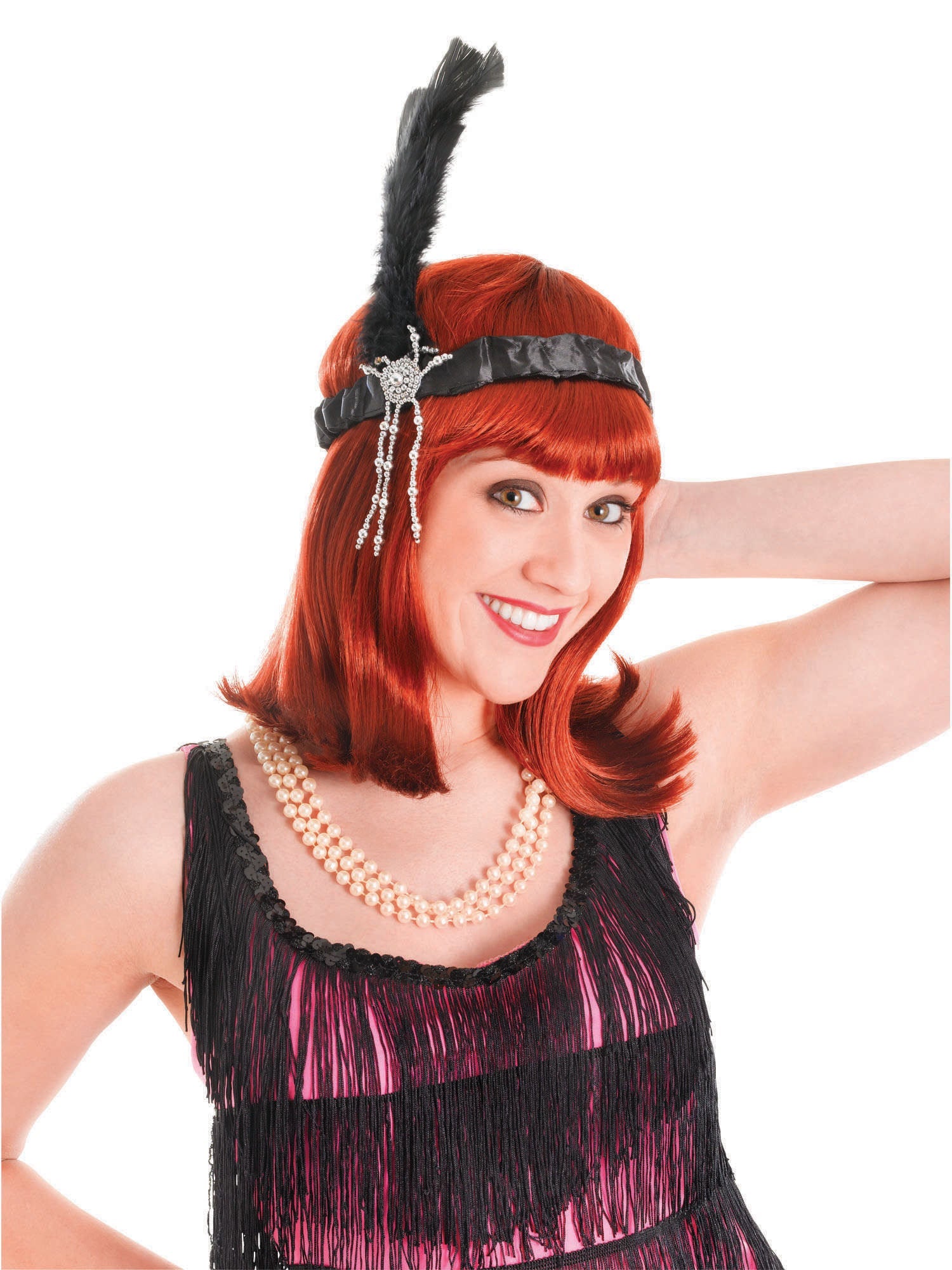 Flapper, Black, Forum, Accessories, One Size, Front