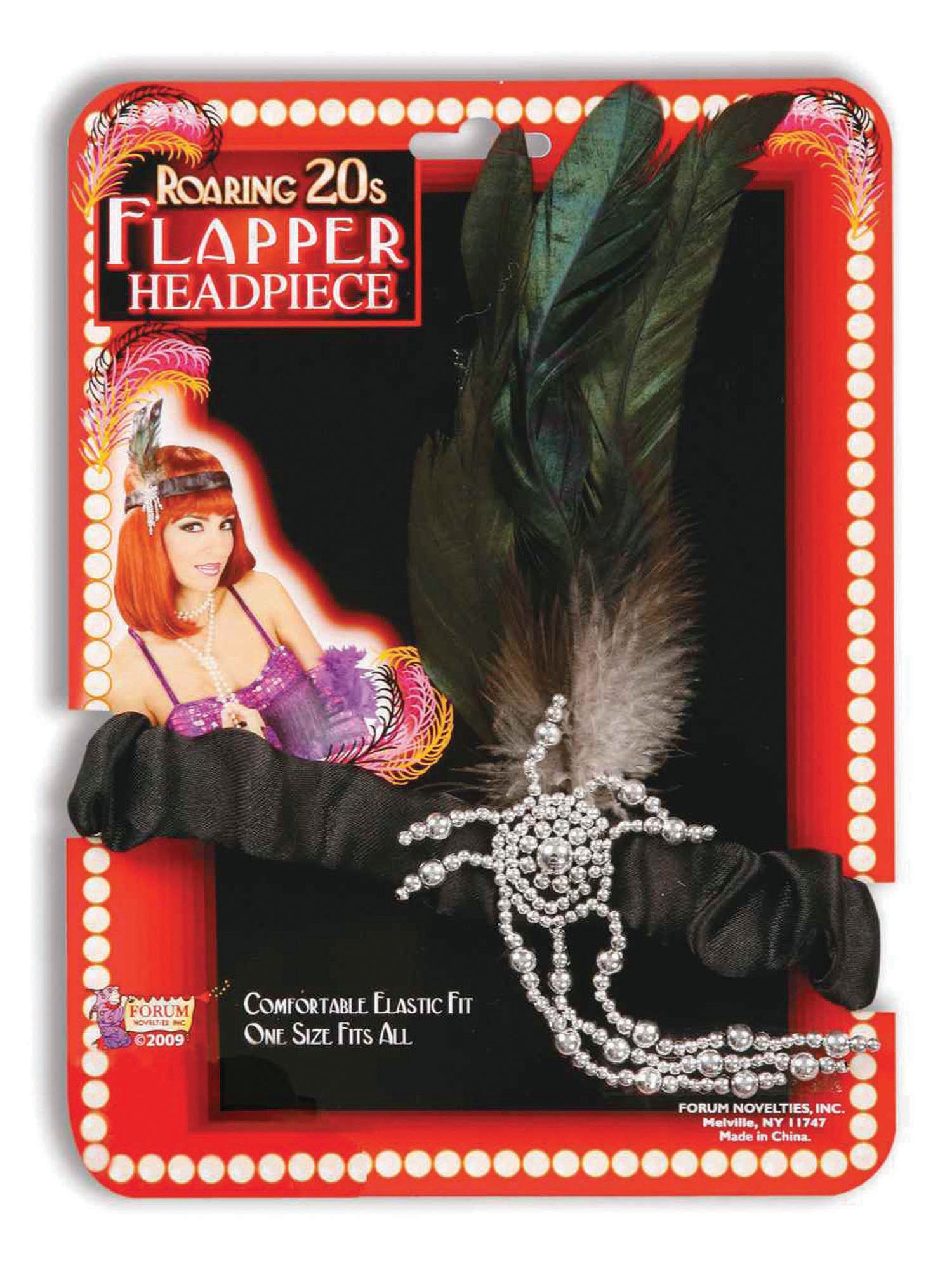 Flapper Headband Blackfeathers