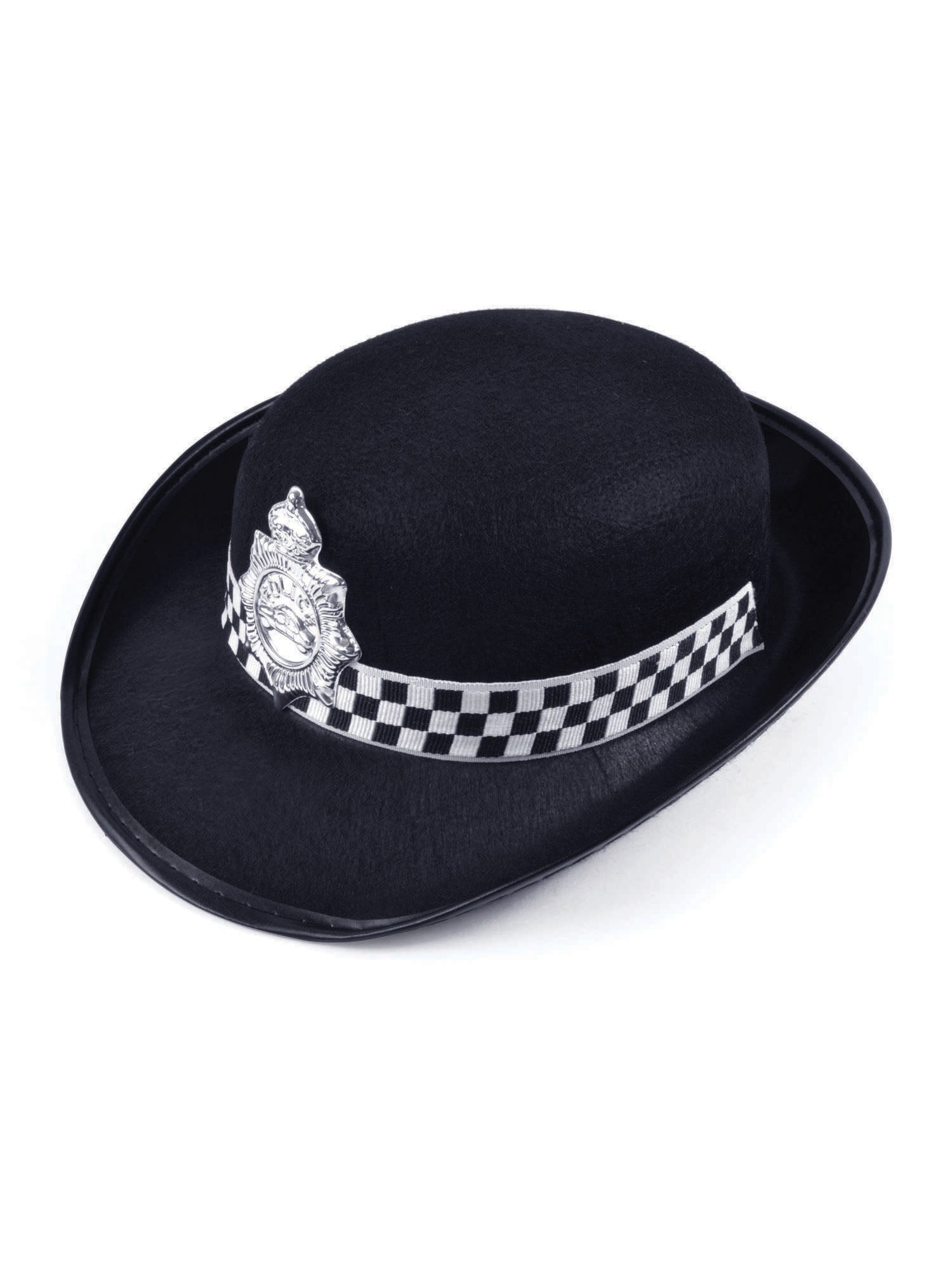 Police Felt Hat - Black