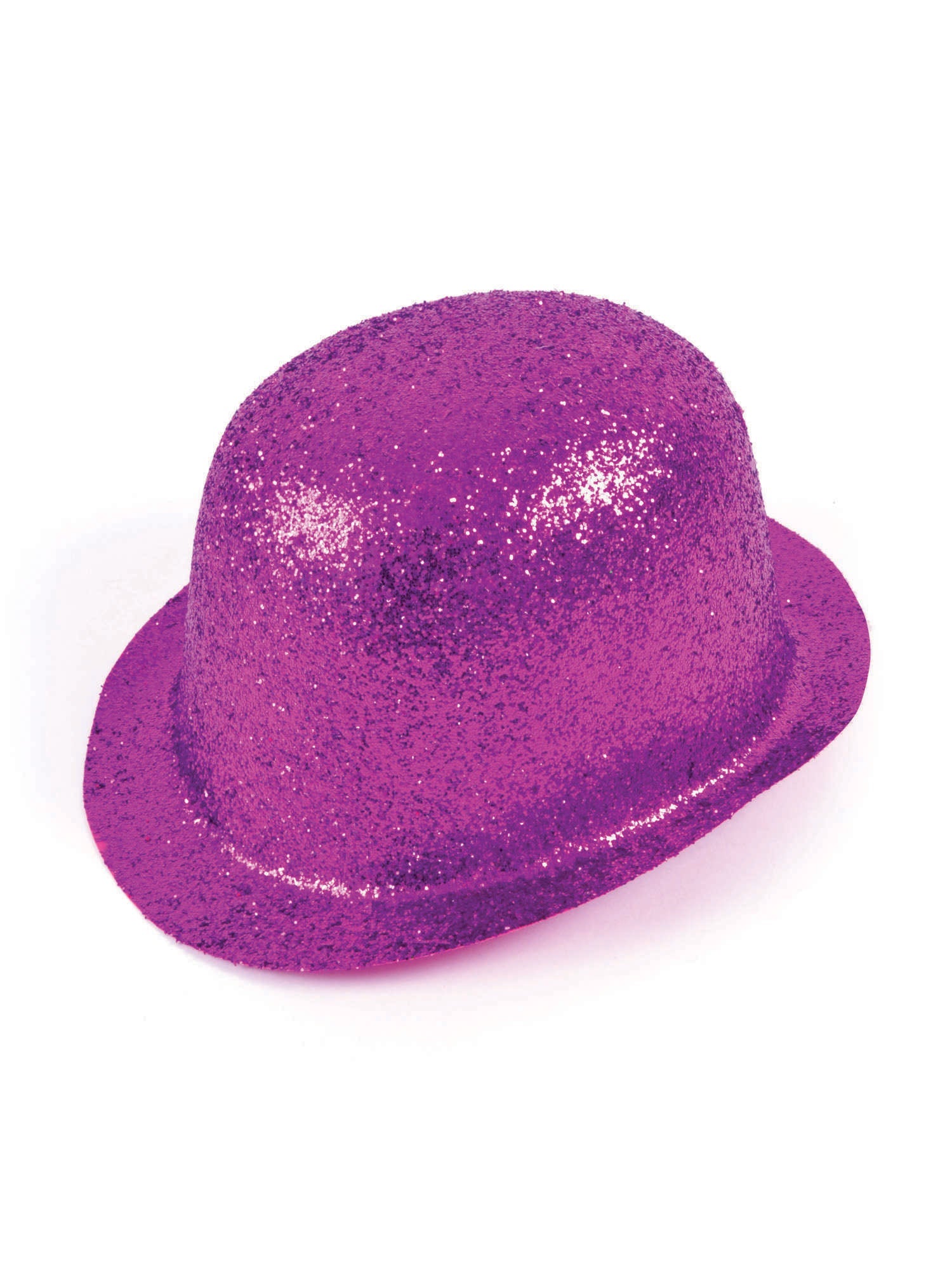 Bowler, Cerise, Forum, Hats, One Size, Front
