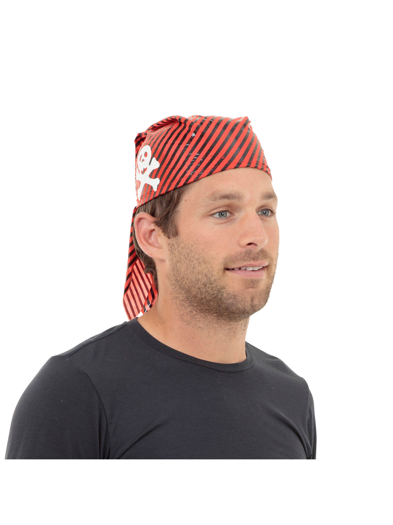 Pirate Skull Hat Red/Black
