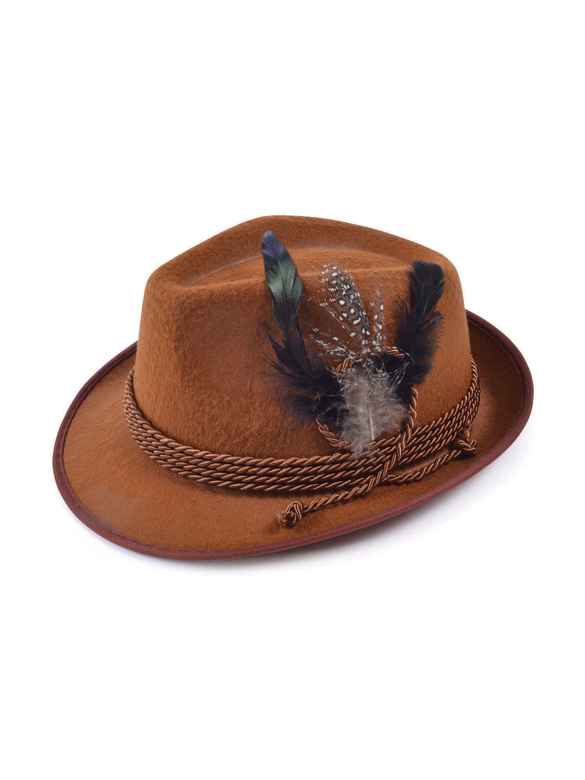 Oktoberfest Felt Hat - Brown