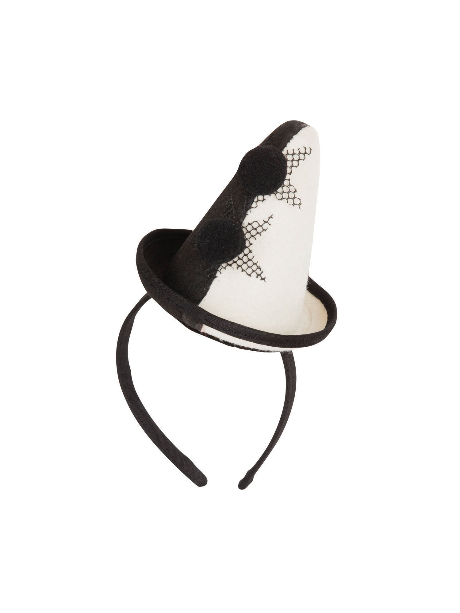 Mini Pierrot Clown Hat