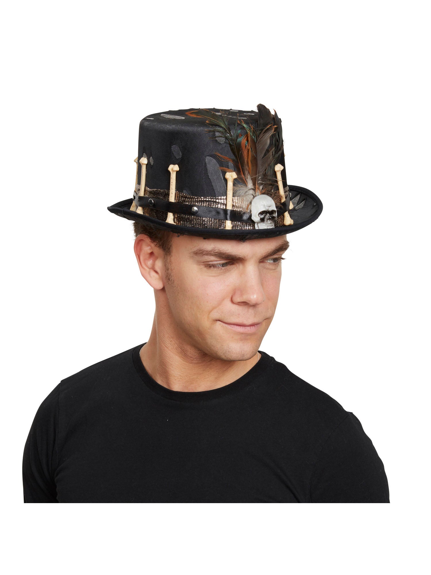 Top Hat Black Voodoo Style