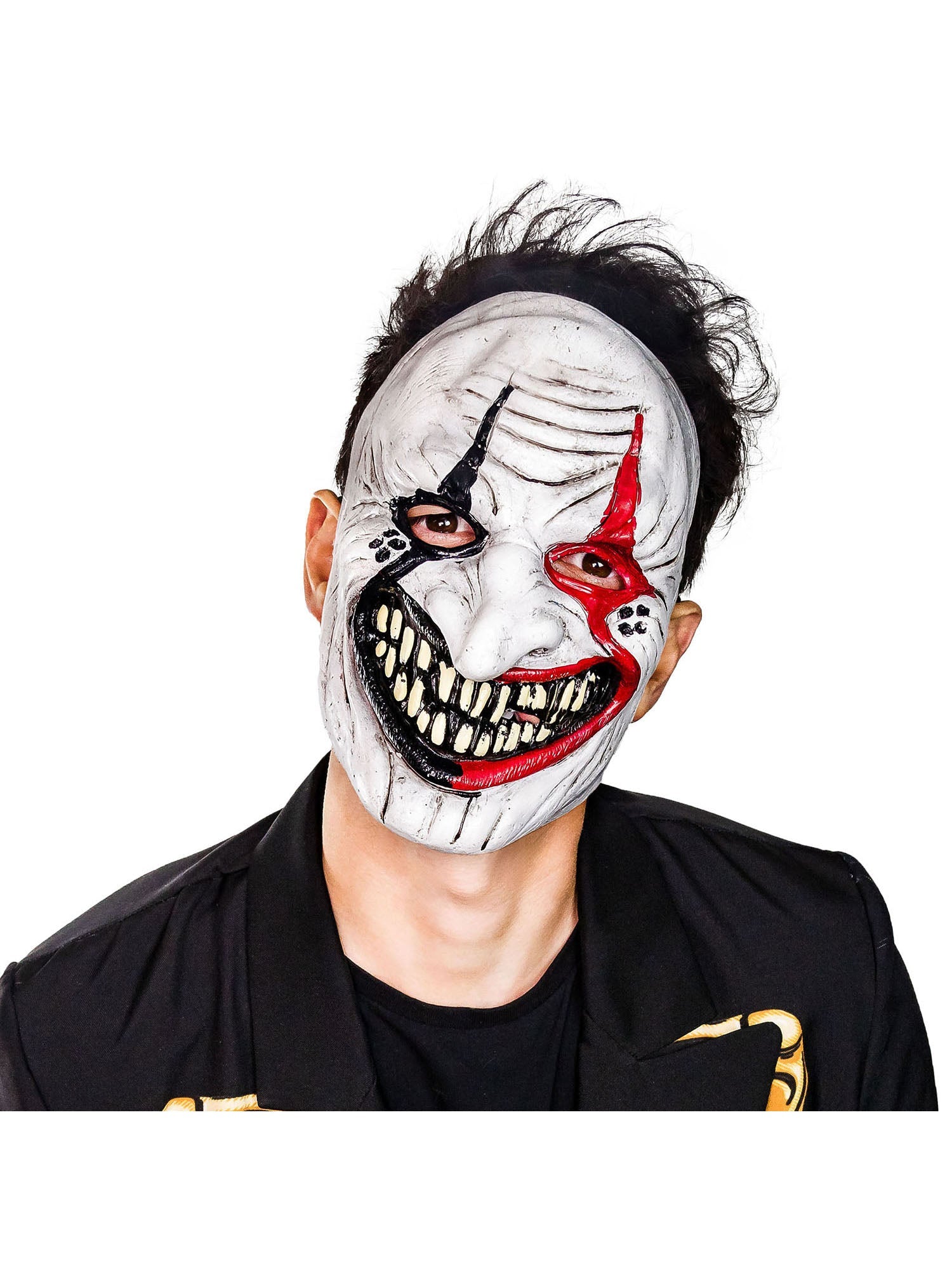 Clown, Multi, Forum, Masks, One Size, Front