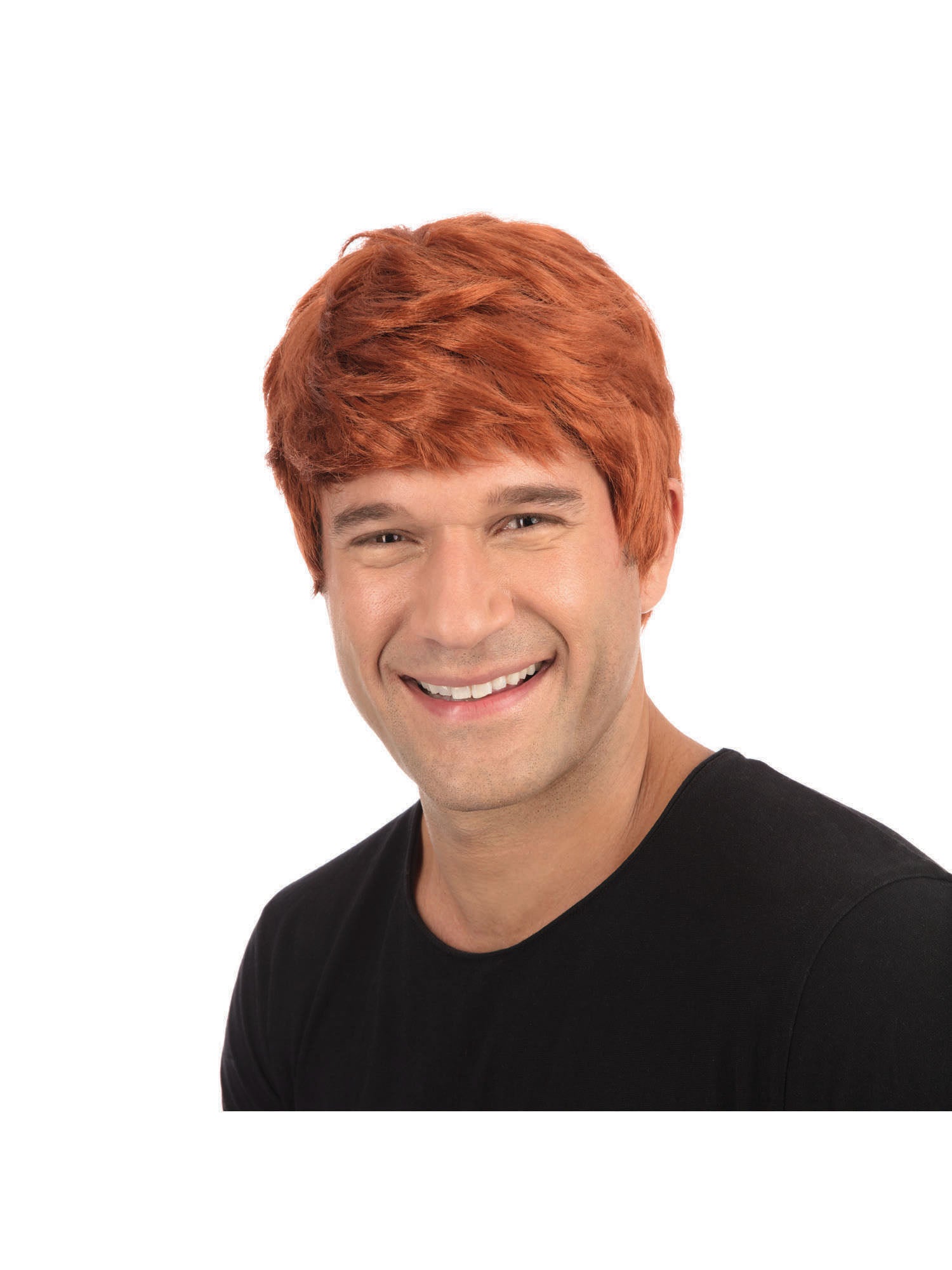 Male Wig - Short - Ginger Boxed