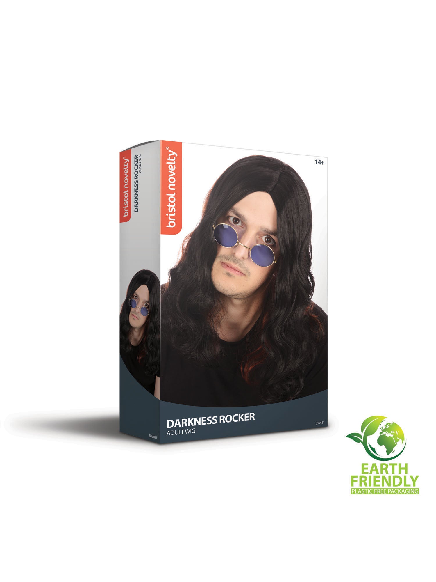 Black Ozzy Osbourne Wig