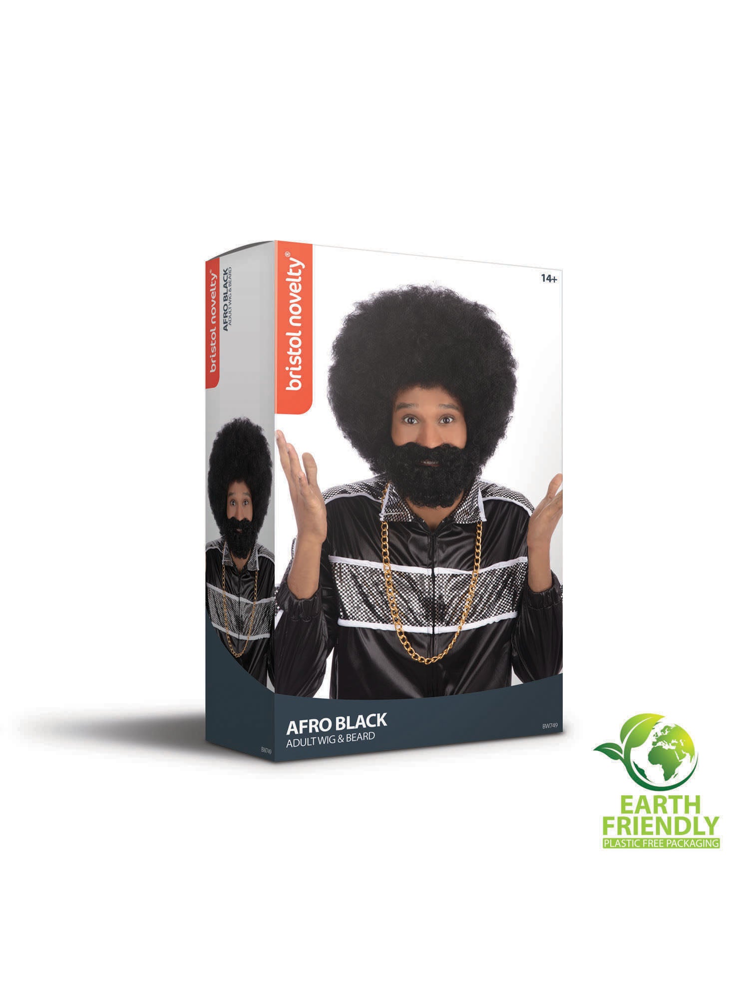 Afro Wig & Facial Hair
