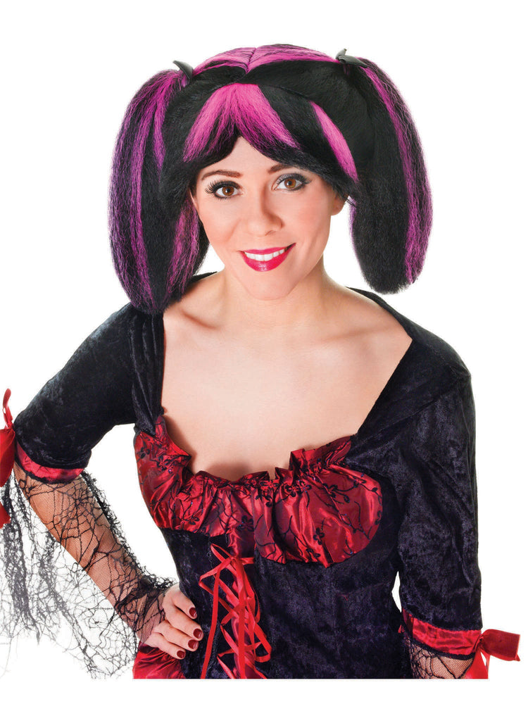 Steampunk, multi-colored, Forum, Wigs, One Size, Front