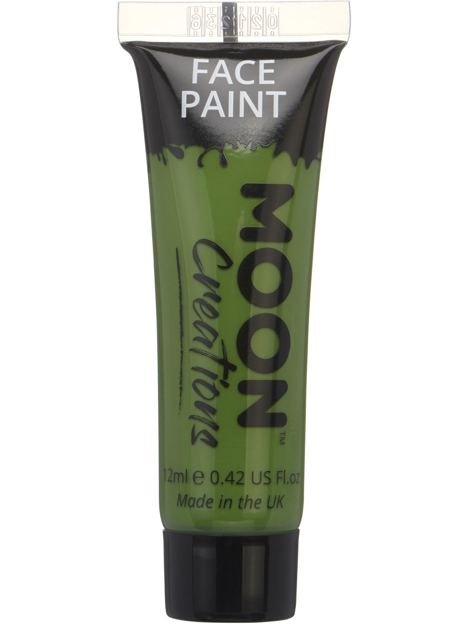 Moon Creations Face & Body Paint, Green