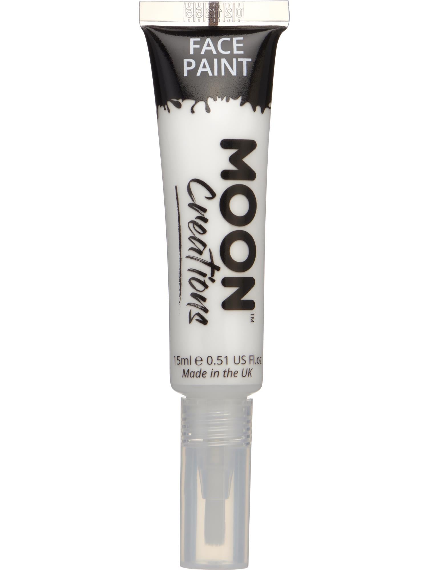 Moon Creations Face & Body Paints, White