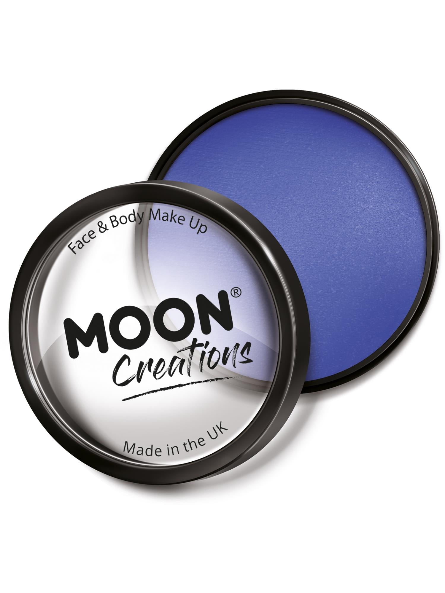 Moon Creations Pro Face Paint Cake Pot, Royal Blue