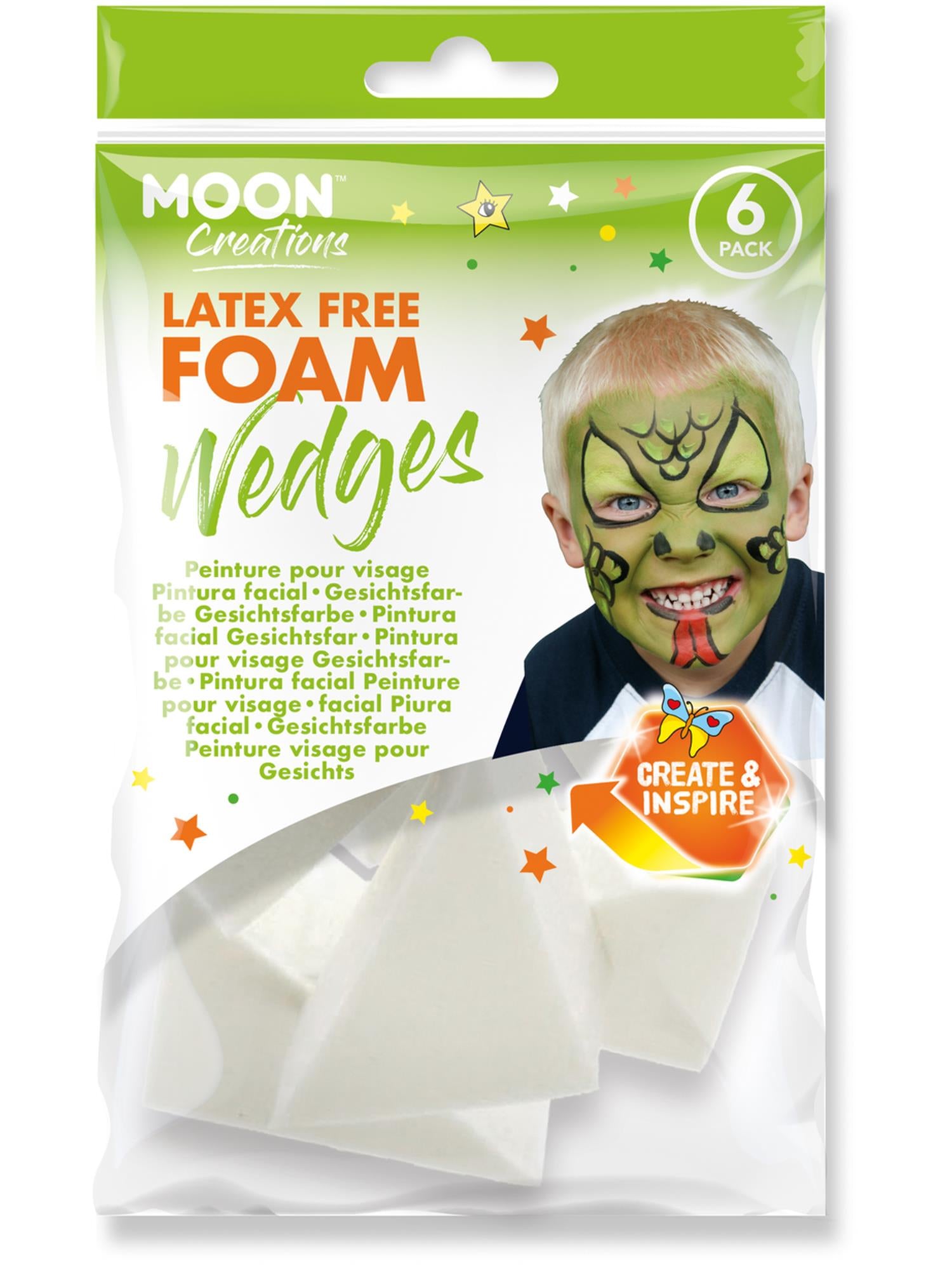 Moon Creations Latex Free Foam Wedge,