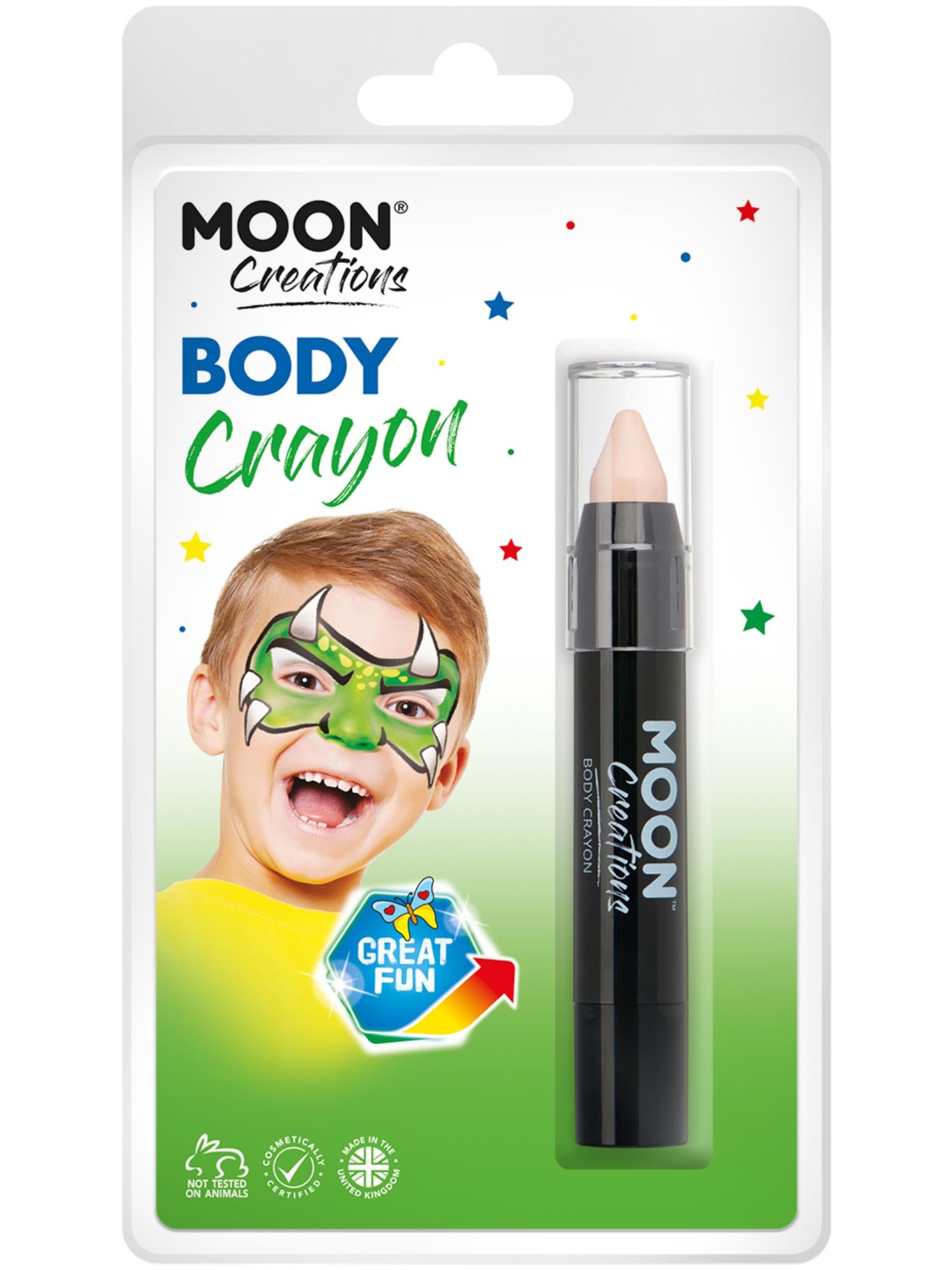 Moon Creations Body Crayons, Pale Skin
