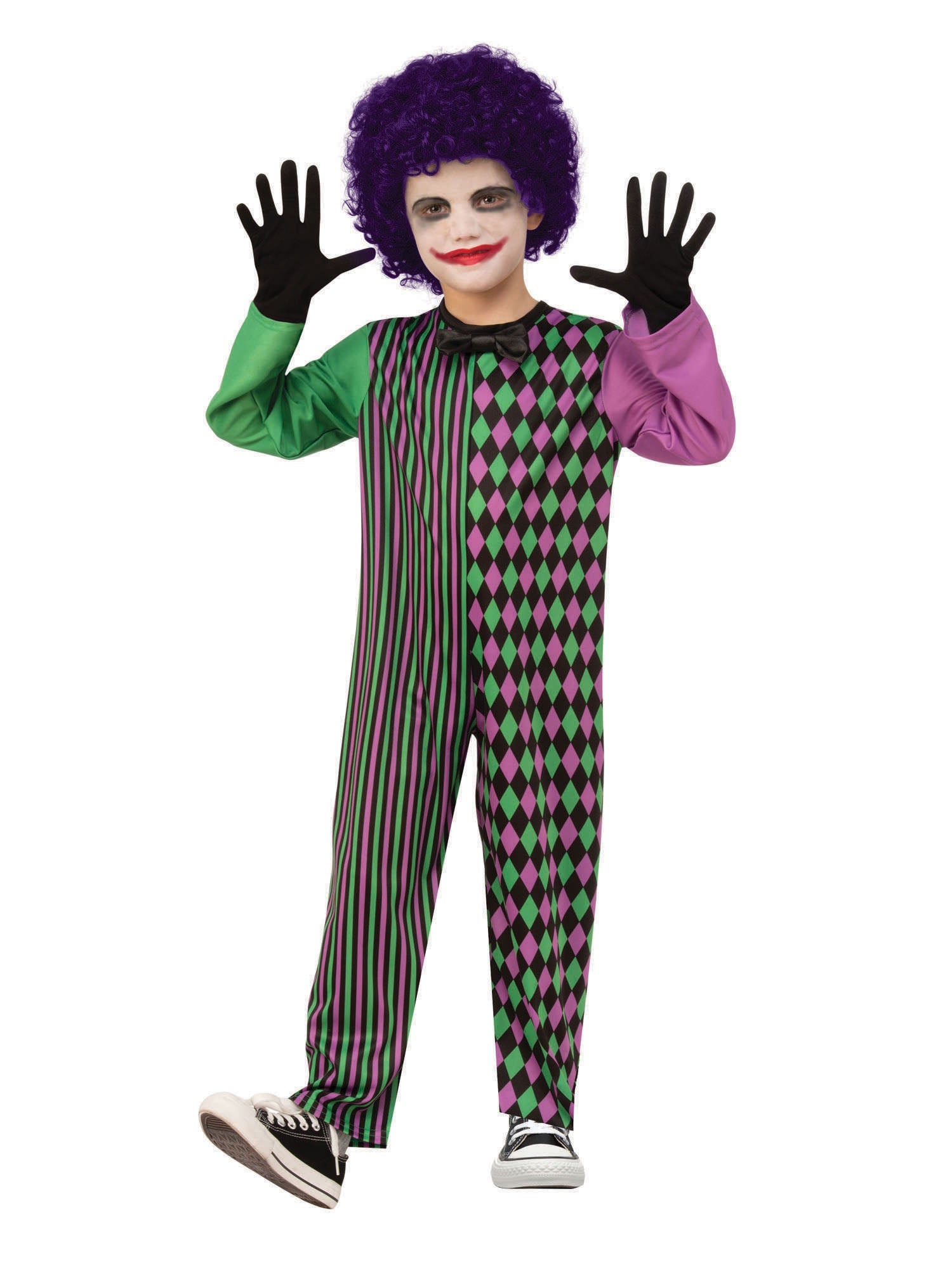 Clown, Multi, Forum, Kids Costumes, Extra Large, Front
