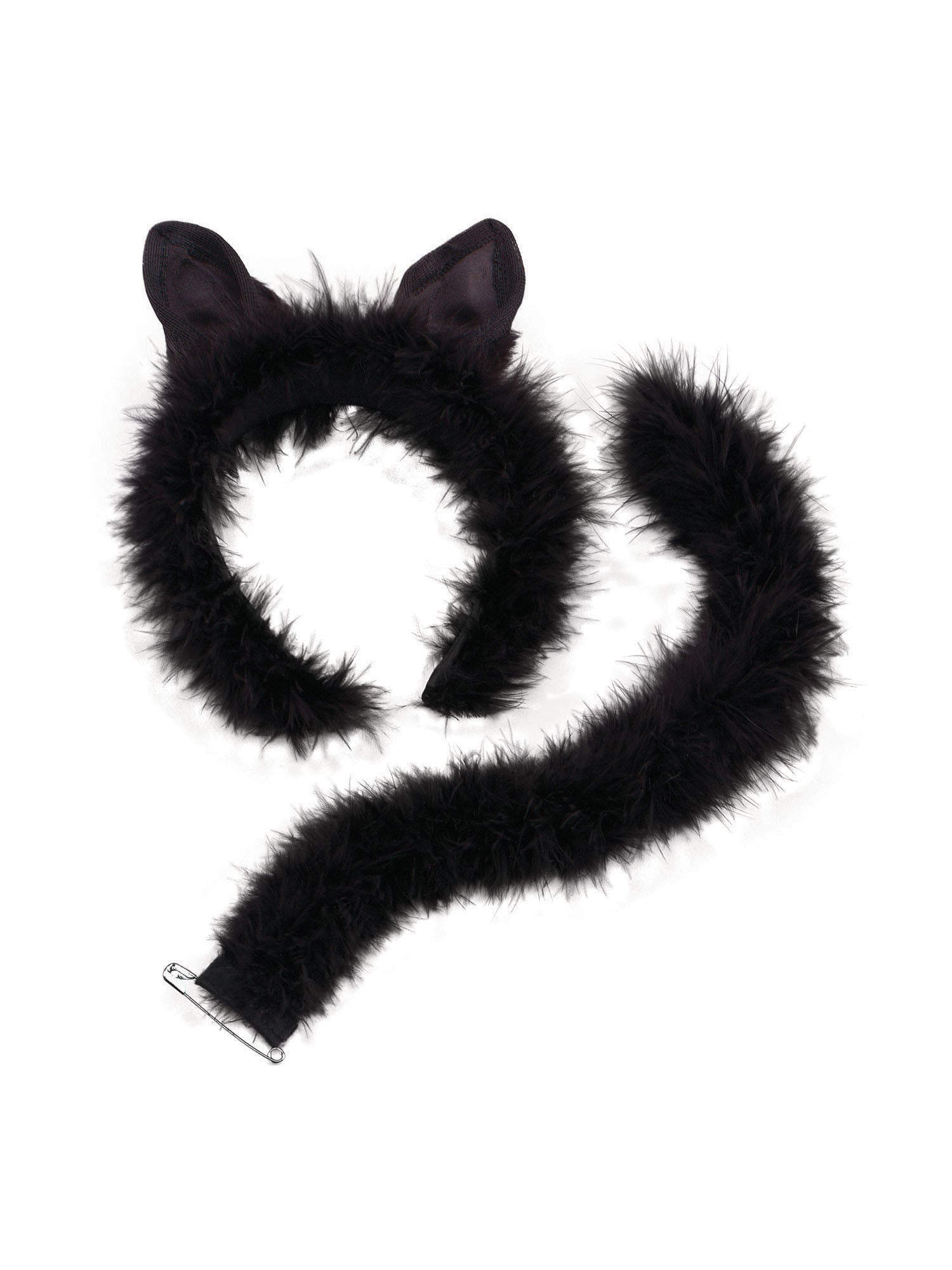 Cat Set - Marabou Trim