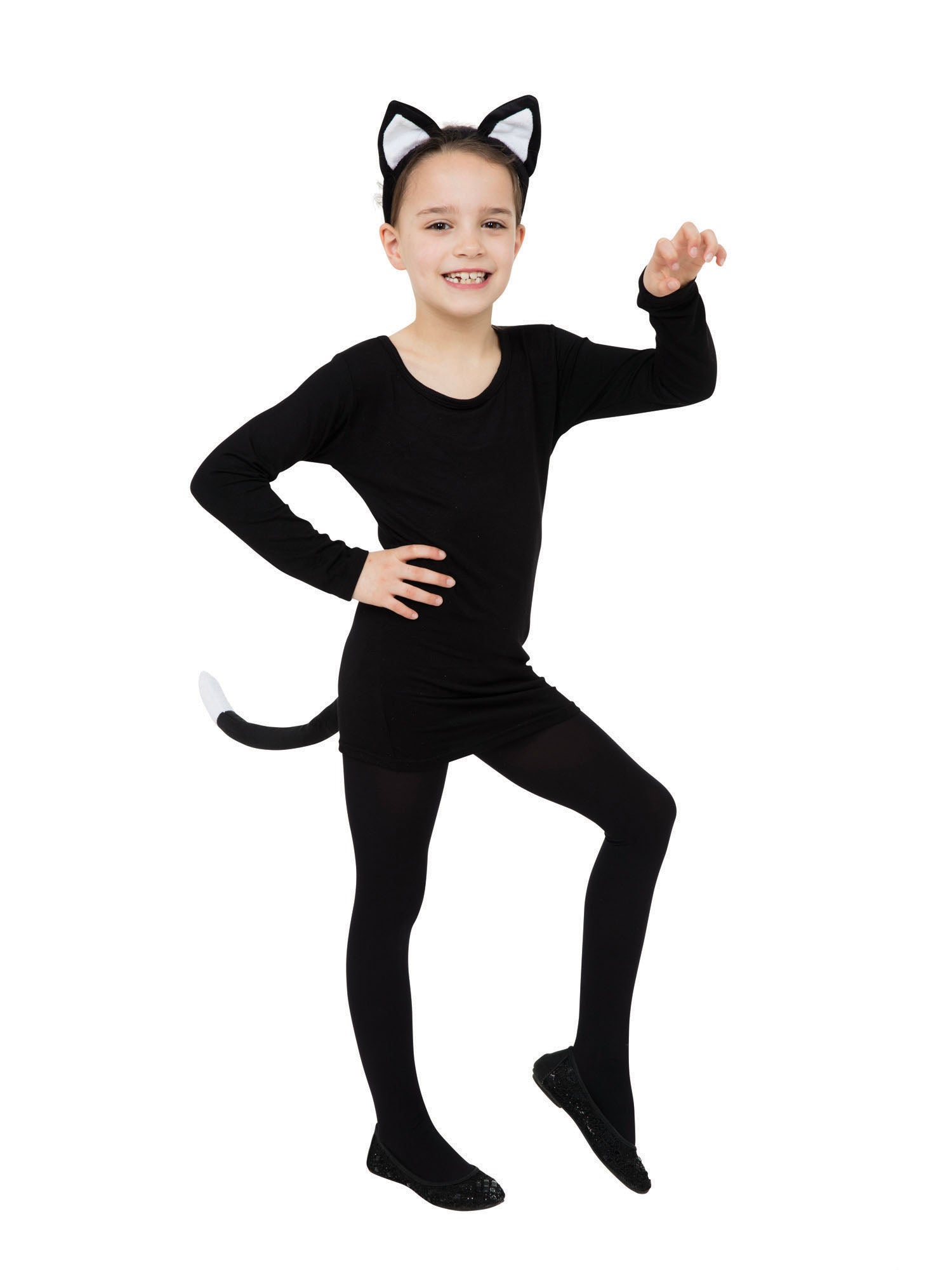 Cat Set Black (Ears & Tail)