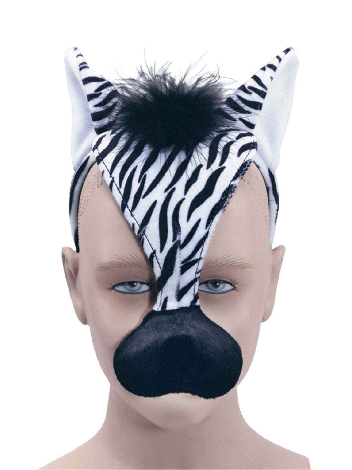 Zebra, Multi, Forum, Masks, One Size, Front