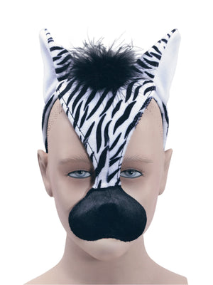 Zebra, Multi, Forum, Masks, One Size, Front