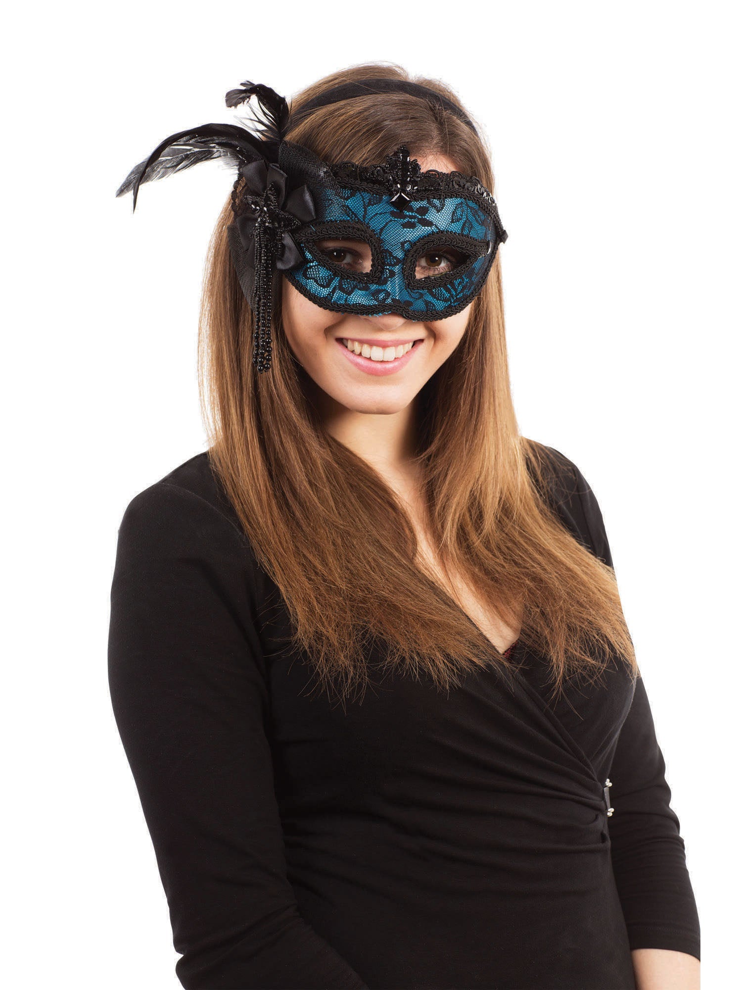 Eye Mask, Blue, Forum, Masks, One Size, Front