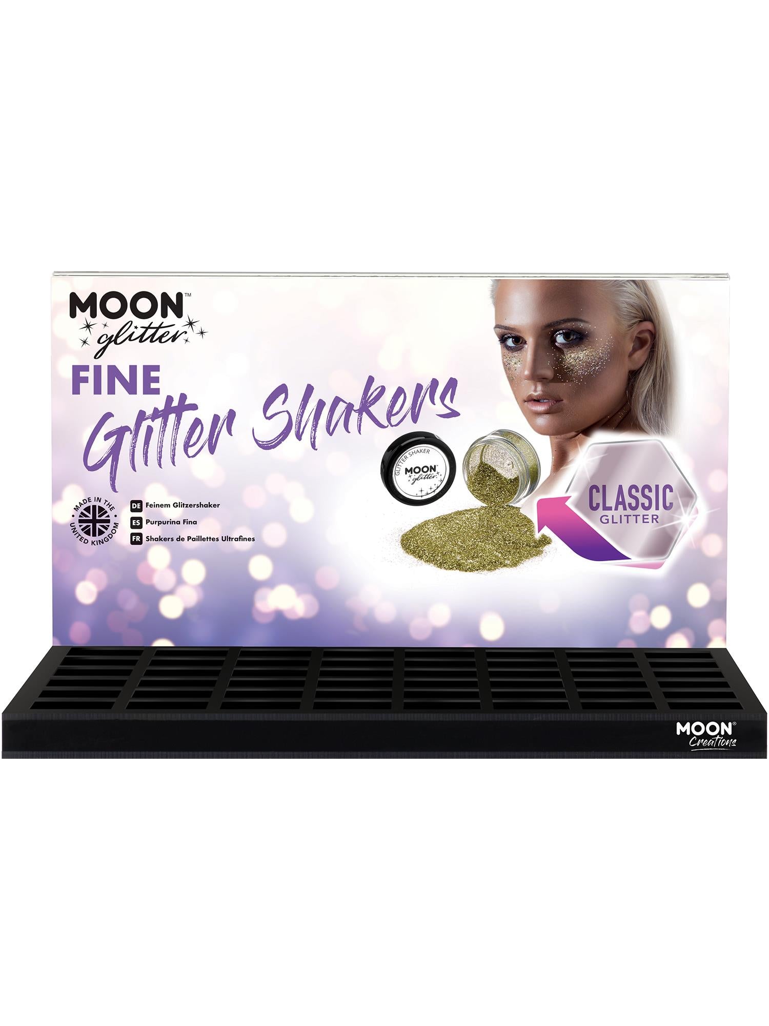Moon Glitter Classic Fine Glitter Shakers,