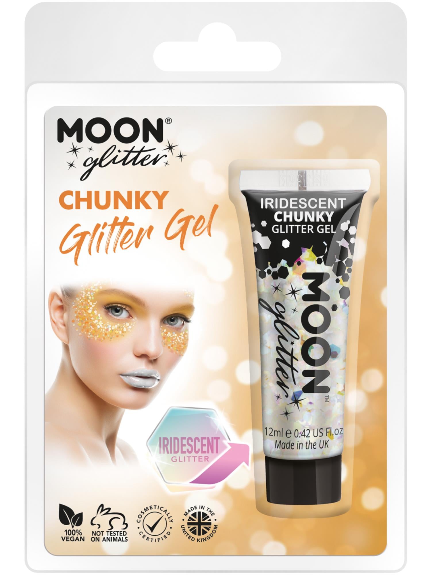 Moon Glitter Iridescent Chunky Glitter Gel