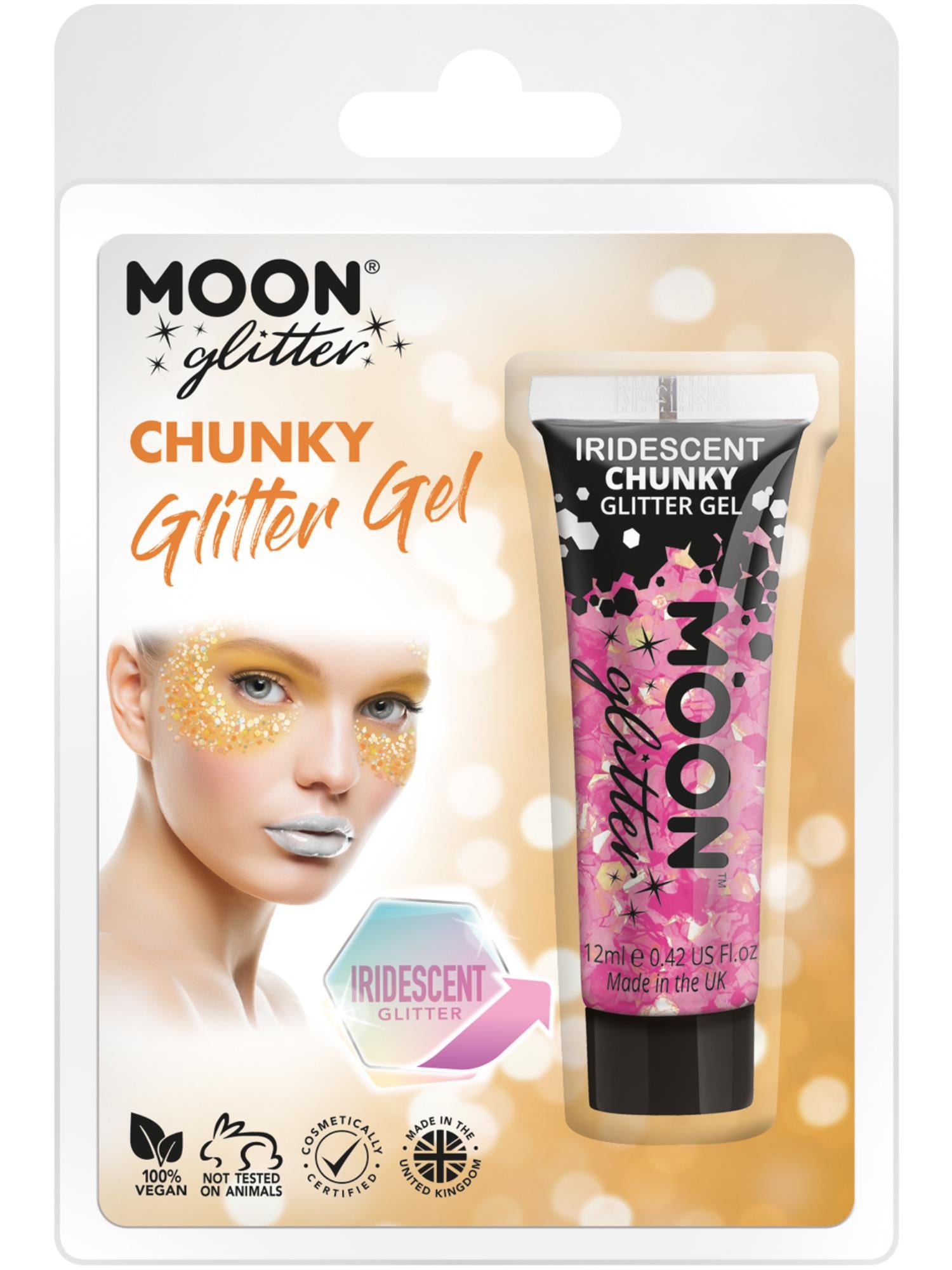 Moon Glitter Iridescent Chunky Glitter Gel
