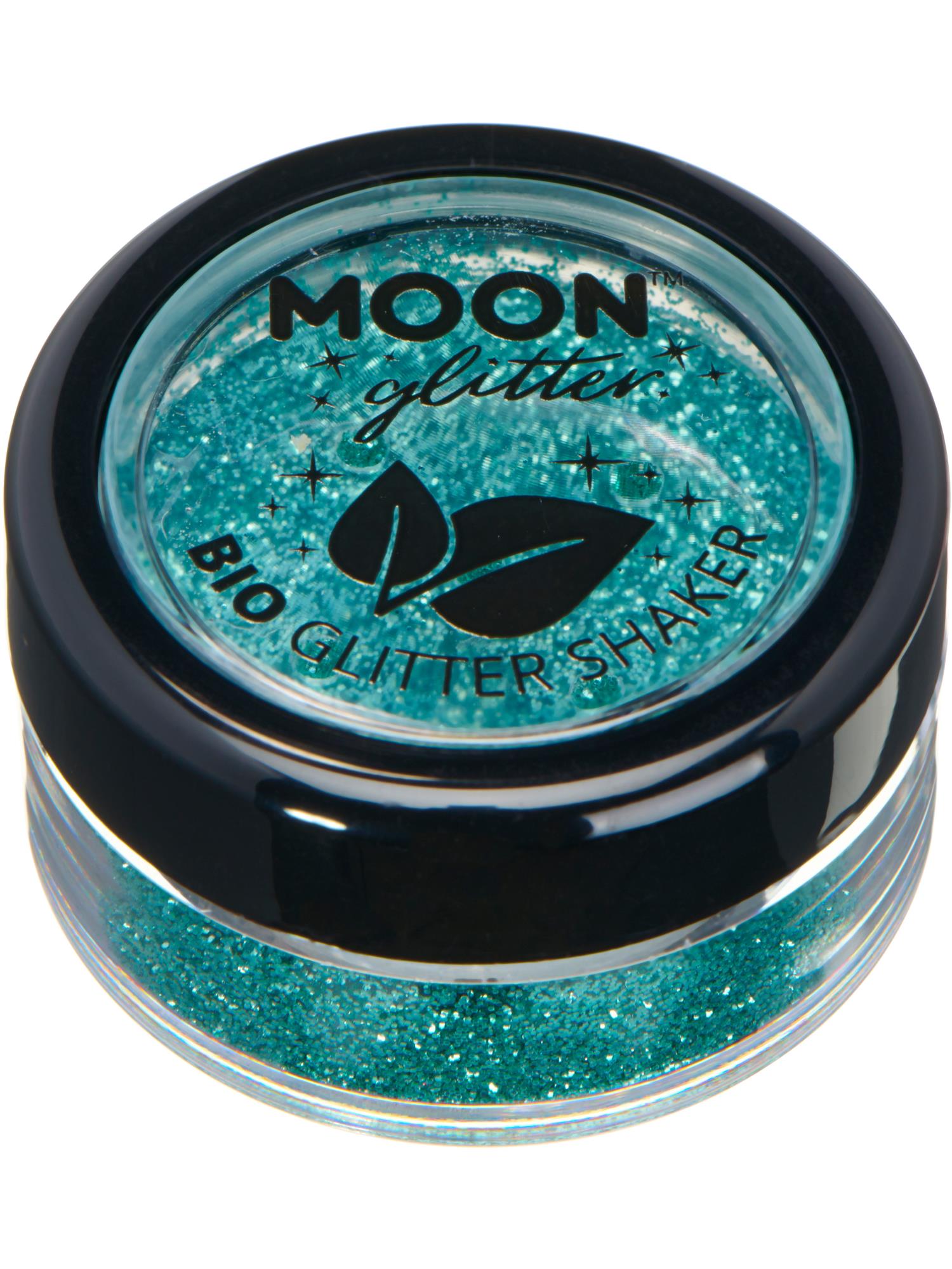 Moon Glitter Bio Glitter Shakers, Turquoise