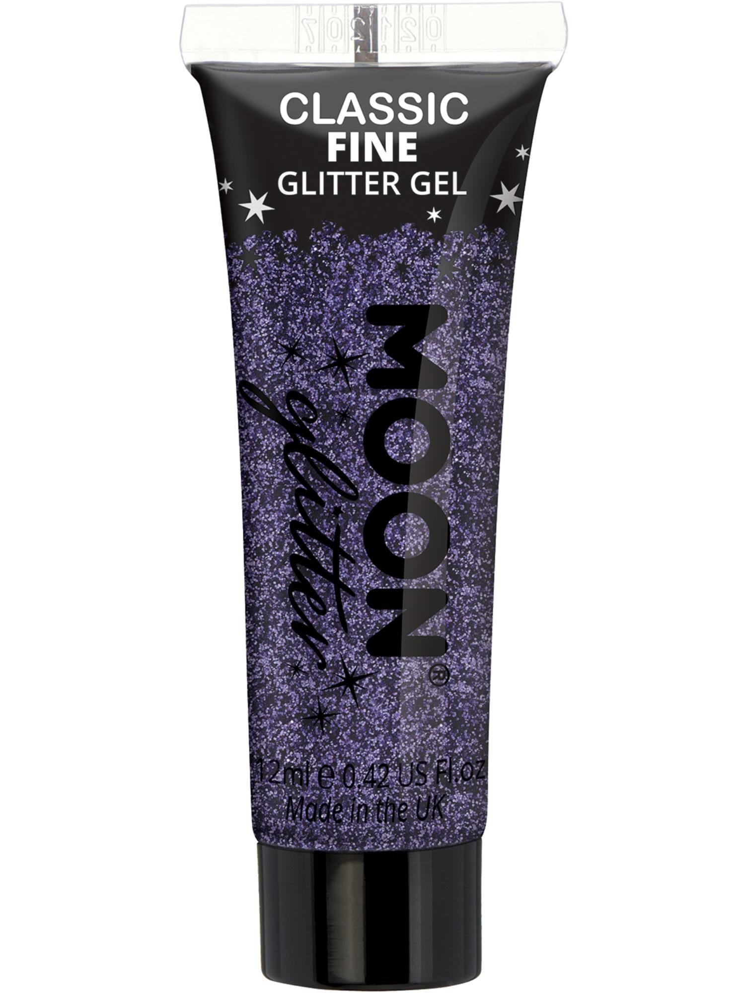 Moon Glitter Classic Fine Glitter Gel, Lavender