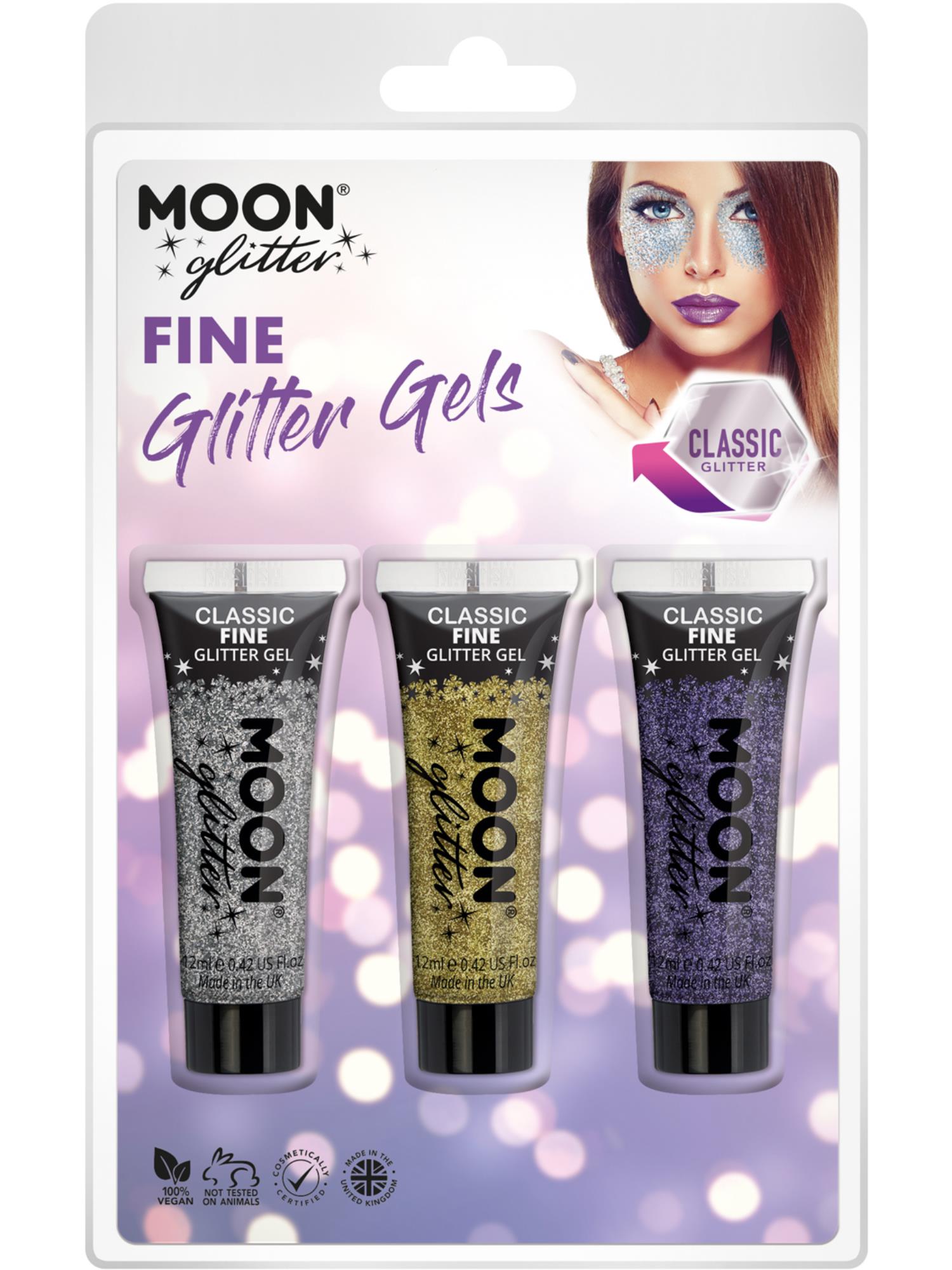 Moon Glitter Classic Fine Glitter Gel,