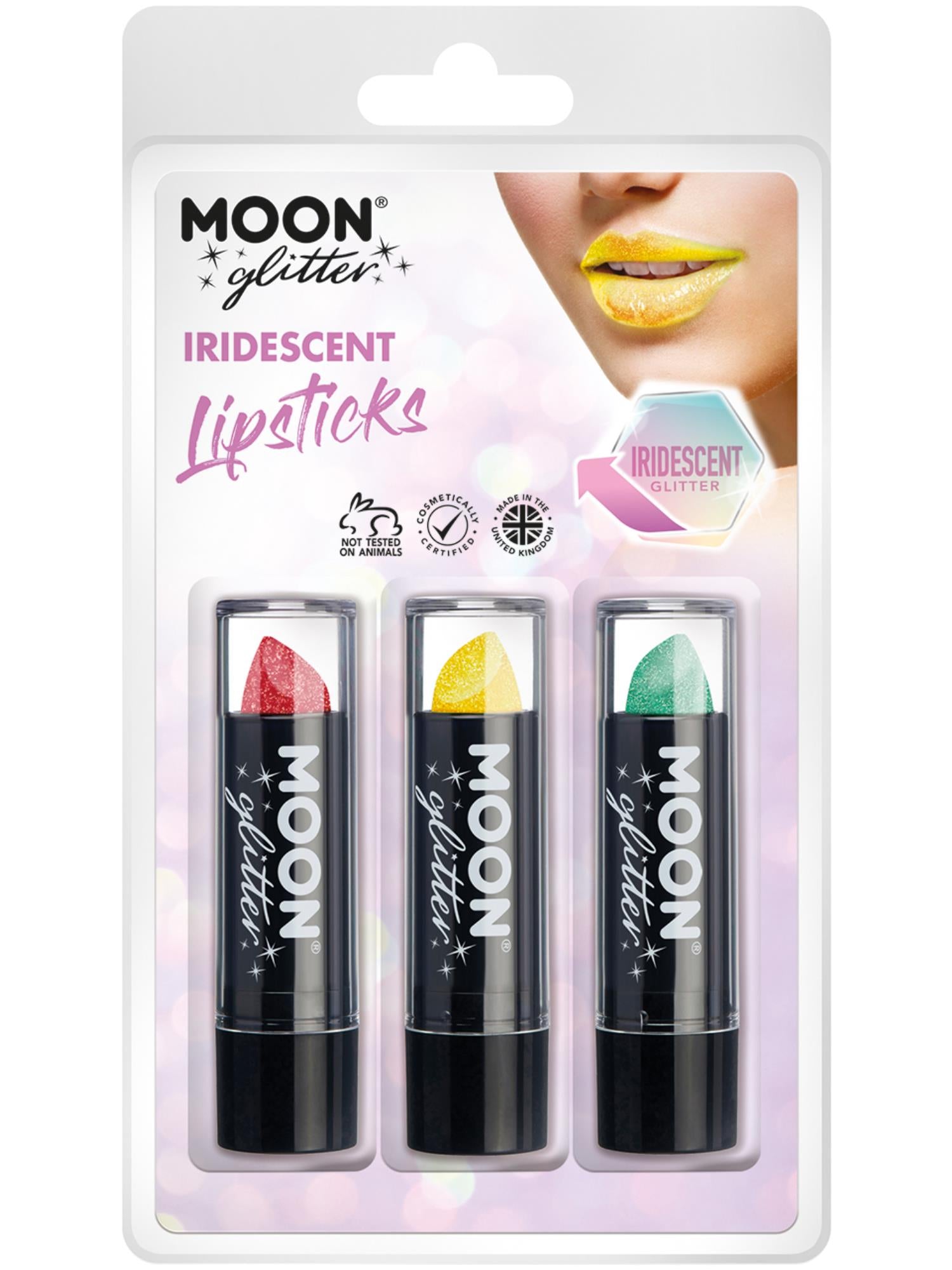 Moon Glitter Iridescent Glitter Lipstick,