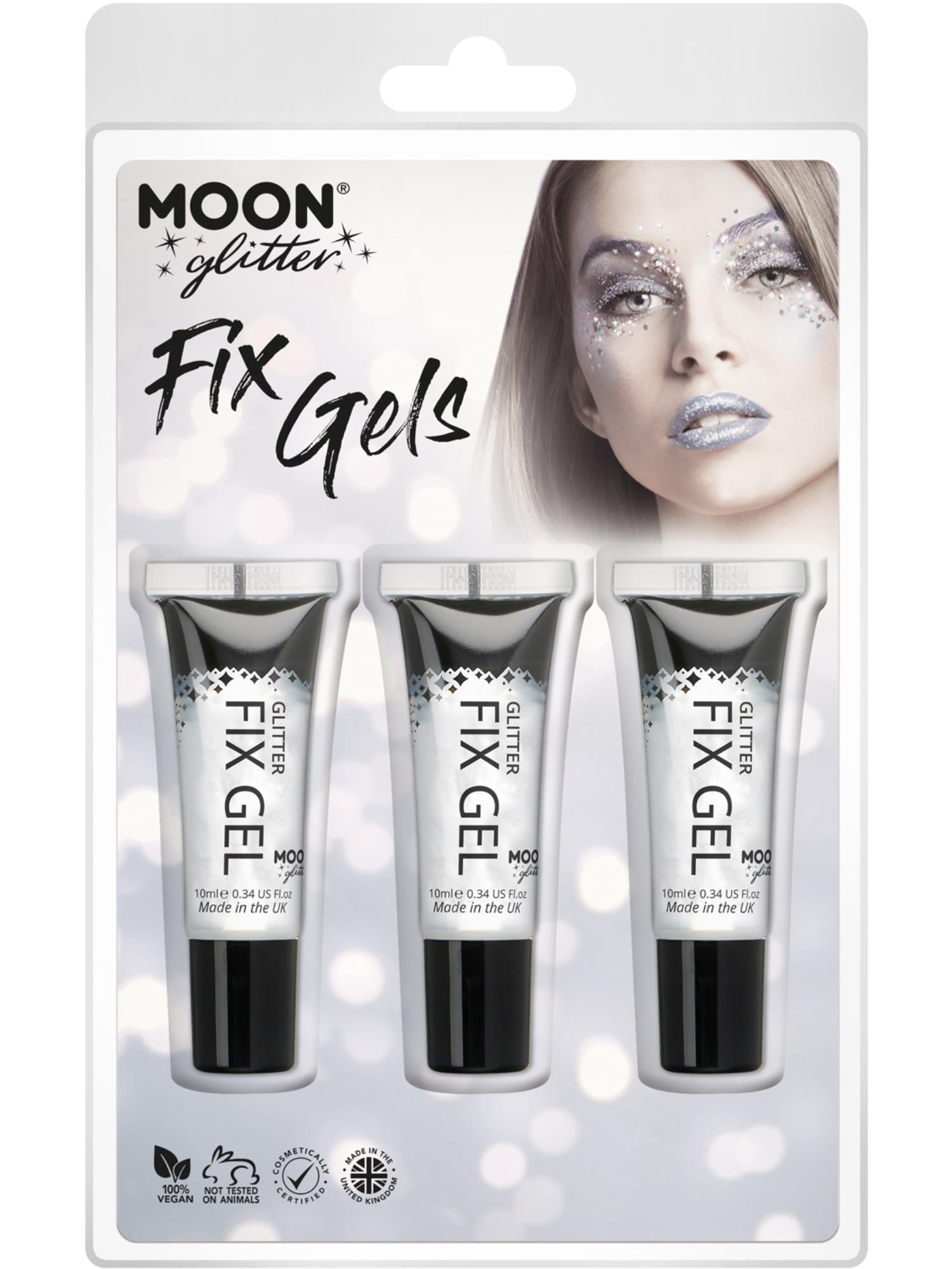 Moon Glitter Fix Gel, Clear