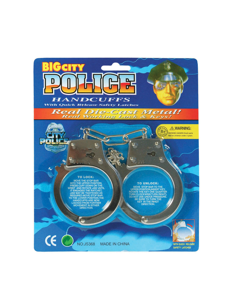 Handcuffs, Multi, Forum, Joke, One Size, Front