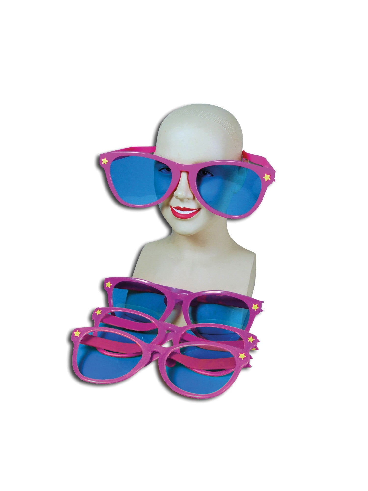 Jumbo Specs (6 Asst - Colours)