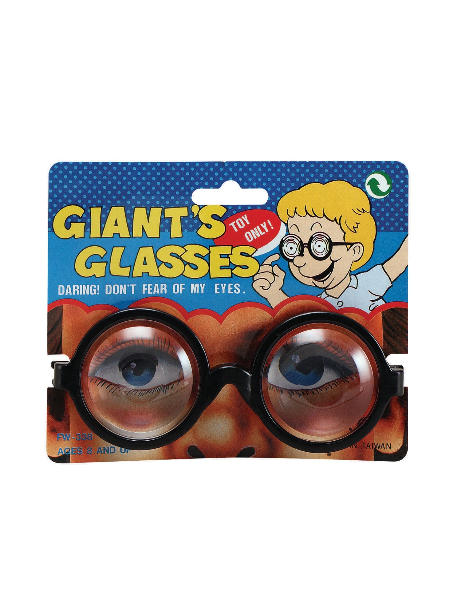 Glasses, Multi, Forum, Joke, One Size, Front
