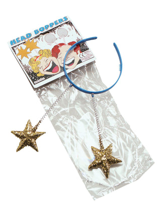 Gold Stars Head Boppers (Twelve Pack)