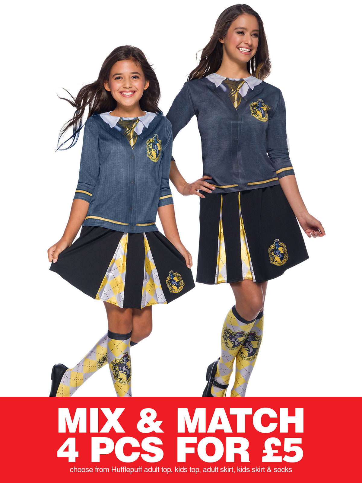 Harry Potter Hogwarts Uniform Offer- Hufflepuff