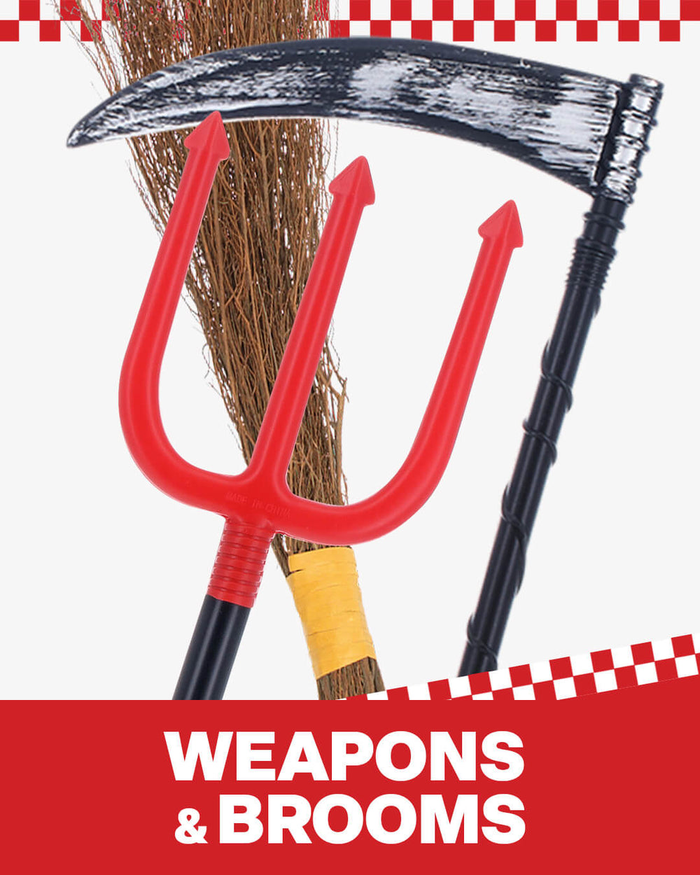 Halloween Weapons & Brooms