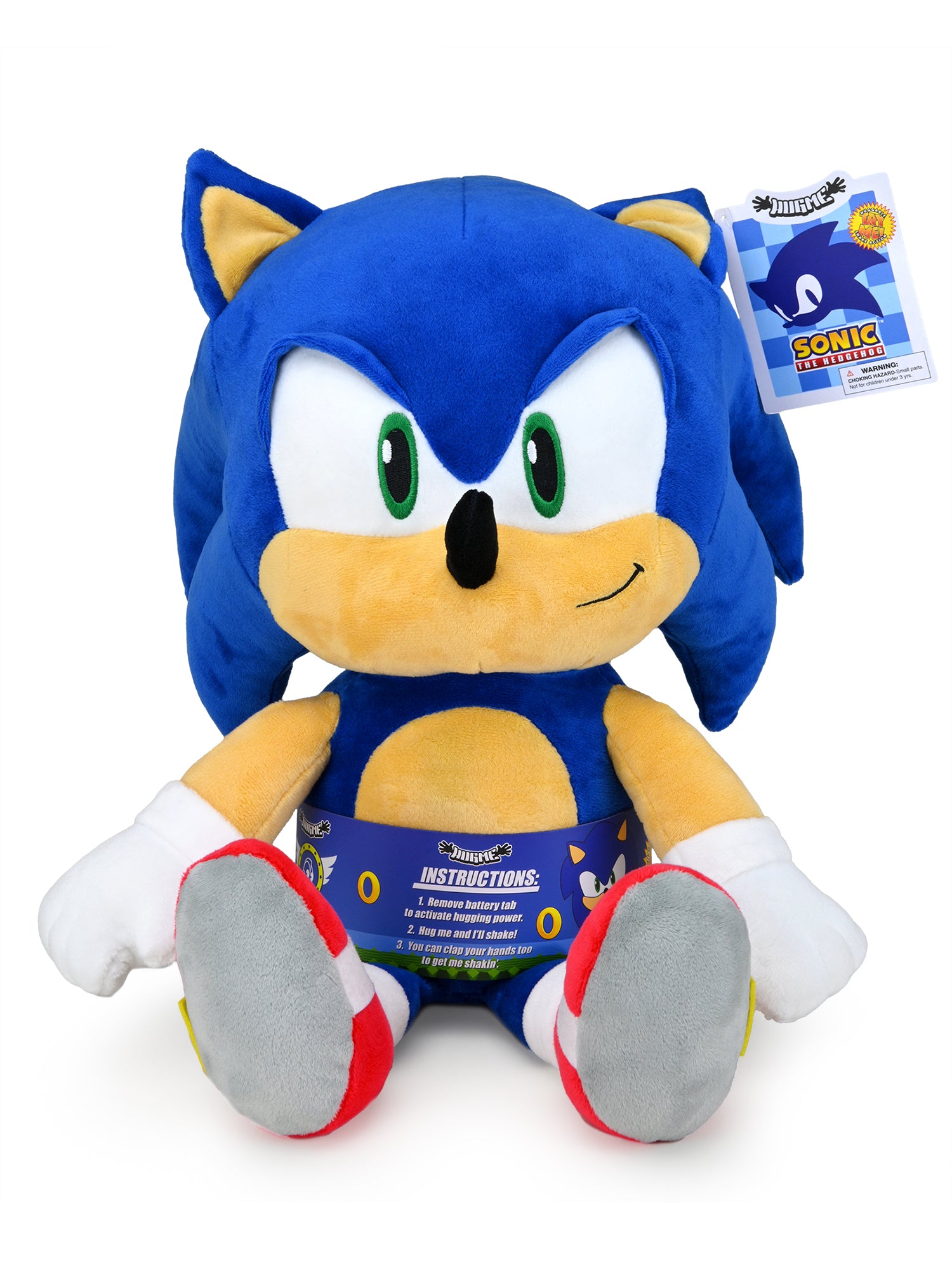 Sonic The Hedgehog Hugme Vibrating Plush