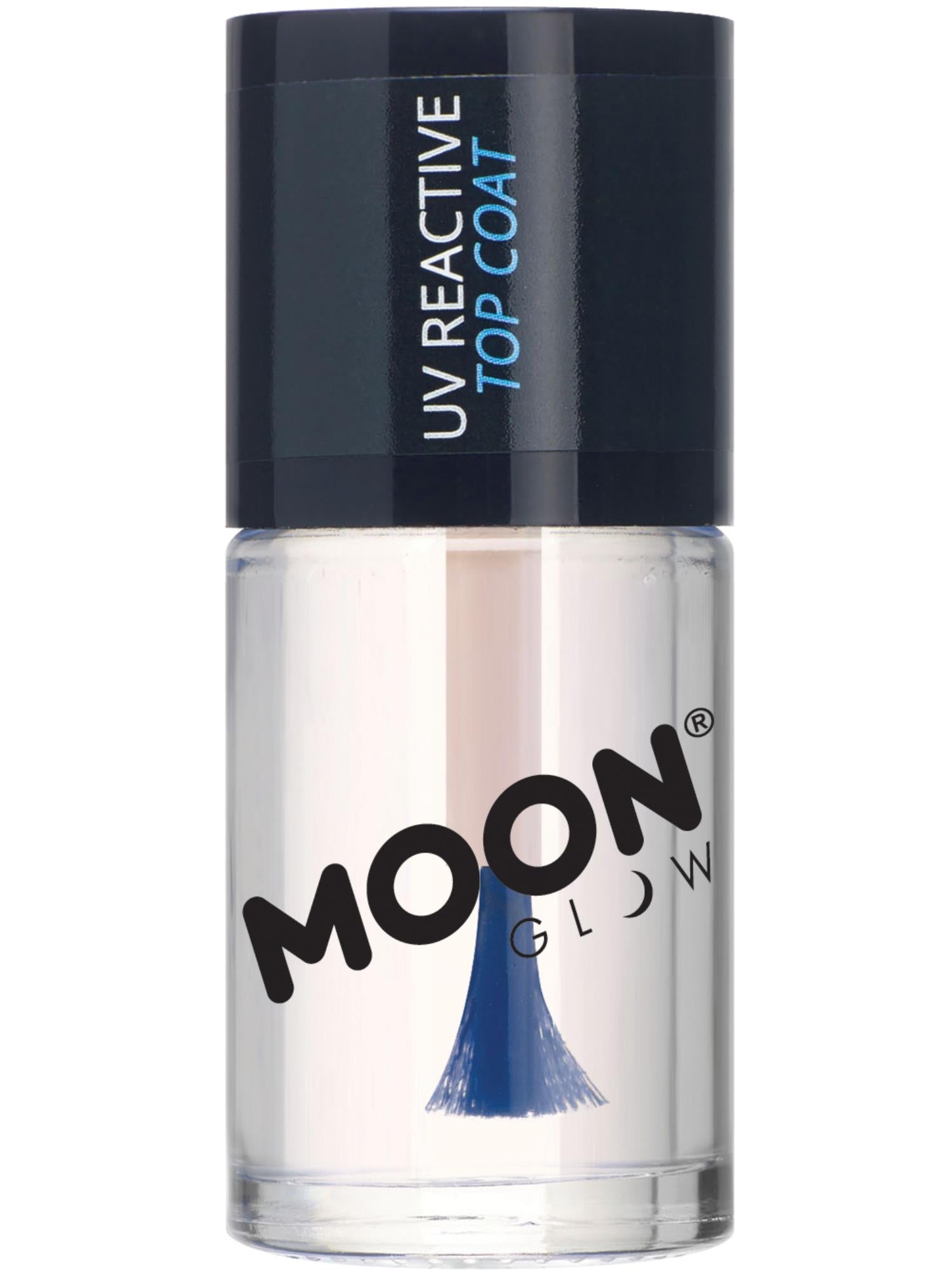 Moon Glow UV Reactive Top Coat, Clear