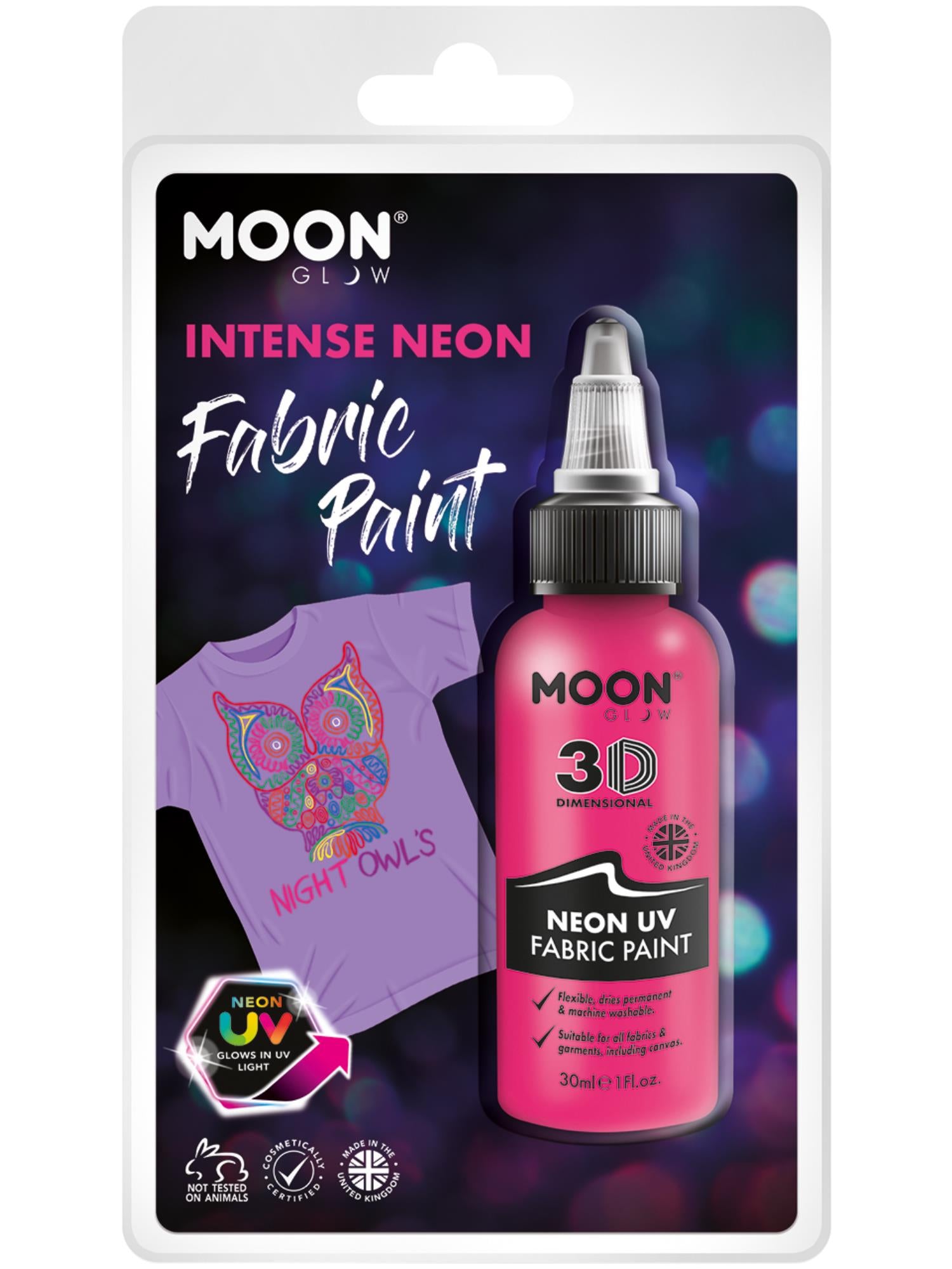 Moon Glow - Neon UV Intense Fabric Paint