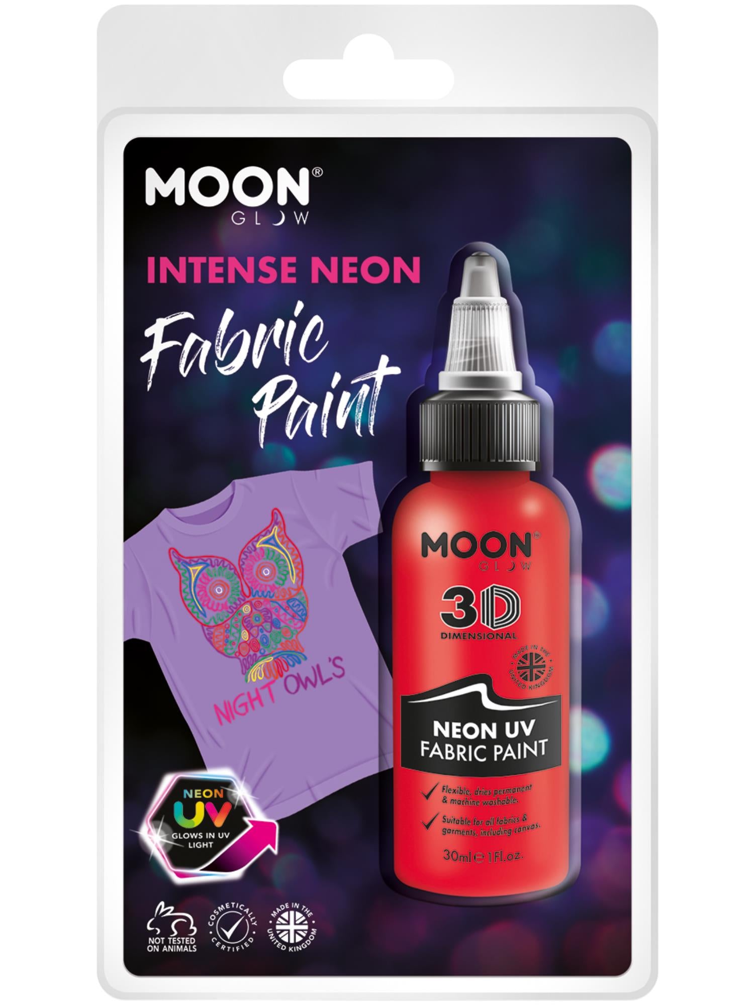 Moon Glow - Neon UV Intense Fabric Paint